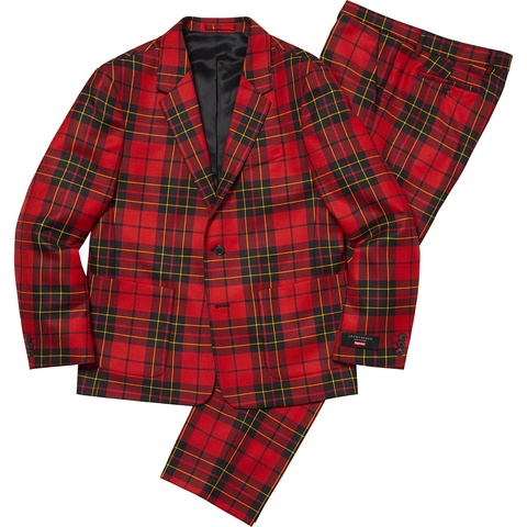 Tartan Wool Suit - spring/summer 2022 - Supreme