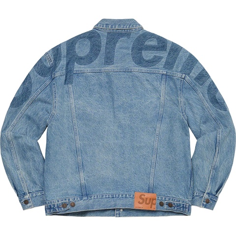 Inset Logo Denim Trucker Jacket - Supreme