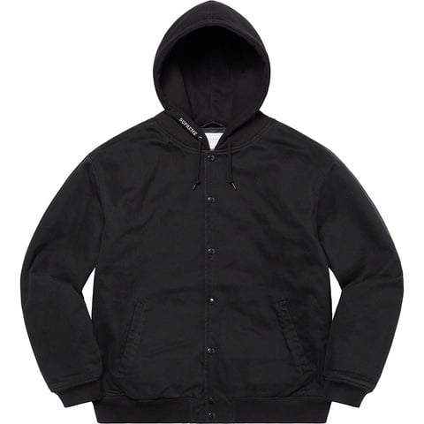 ジャケット・アウター Supreme Overdyed Twill Hooded Jacket M Hooded Twill Varsity Jacket - spring/summer 2022 - Supreme