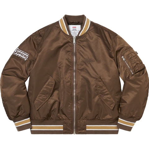 Supreme Second To None MA-1 Jacket - Colorway