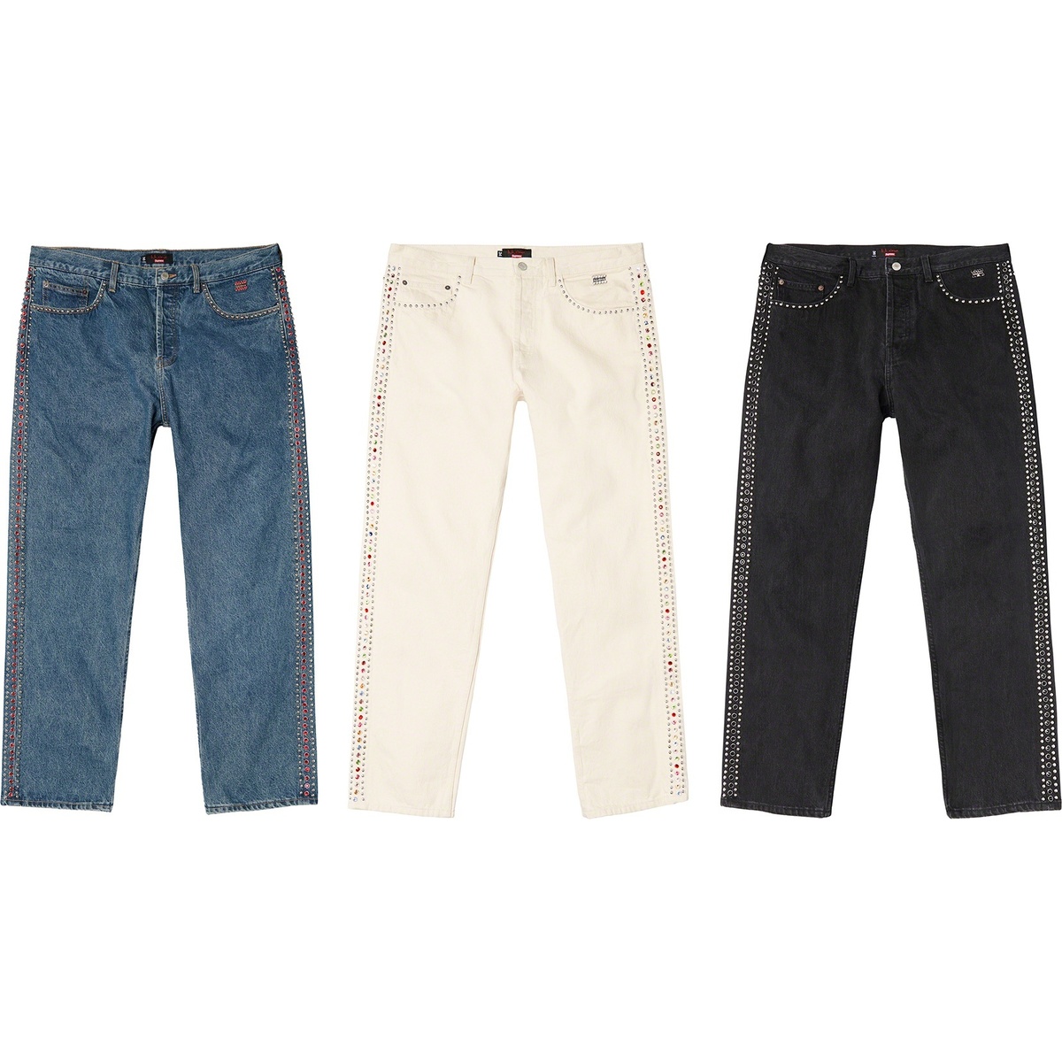 Supreme®/B.B.Simon® Studded Regular Jean - Supreme