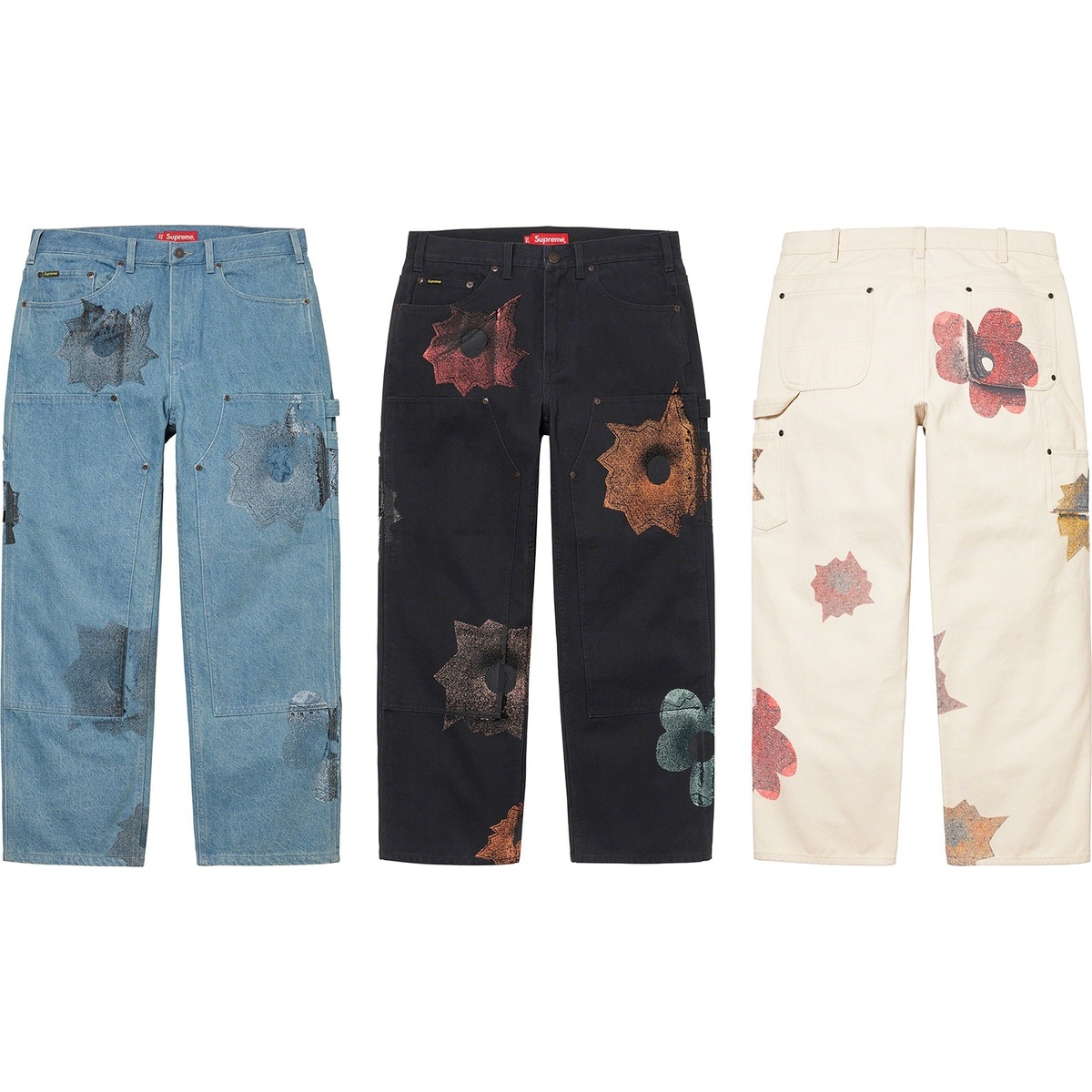 Nate Lowman Double Knee Painter Pant - SupremeCommunity