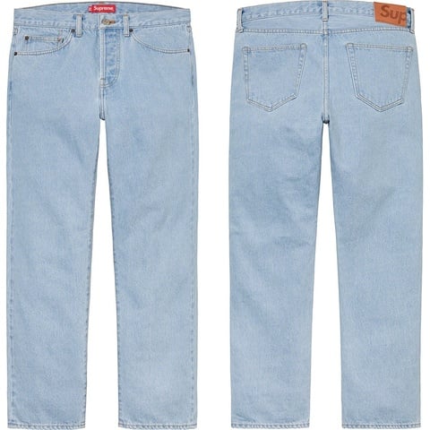 パンツ Supreme Stone Washed Slim Jean 30 Stone Washed Slim Jean - spring/summer 2022 - Supreme