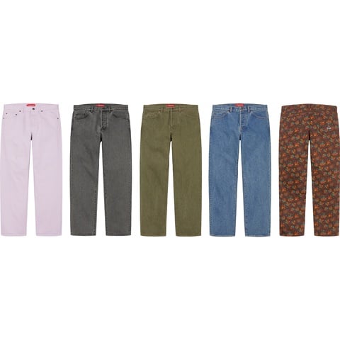 Supreme Ark Denim Regular Jean デニムパンツ Fall/Winter 2020 Preview – Supreme