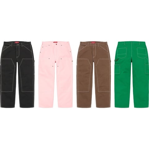 Double Knee Canvas Painter Pant - Supreme