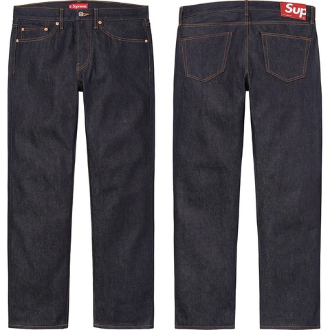 Supreme Rigid Slim Jean - $168.00