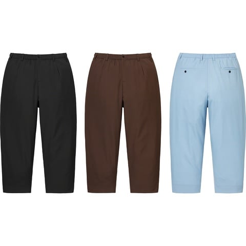 Pleated Trouser - spring/summer 2022 - Supreme Pleated Trouser - spring/summer 2022 - Supreme
