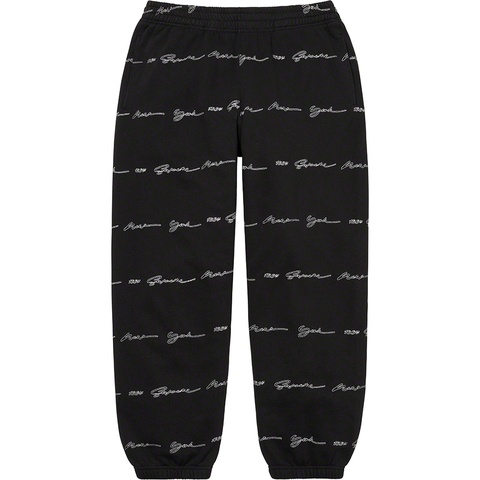Supreme Script Stripe Sweatpant - Colorway