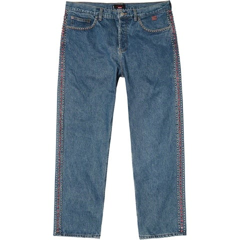 Supreme Supreme®/B.B.Simon® Studded Regular Jean - Colorway