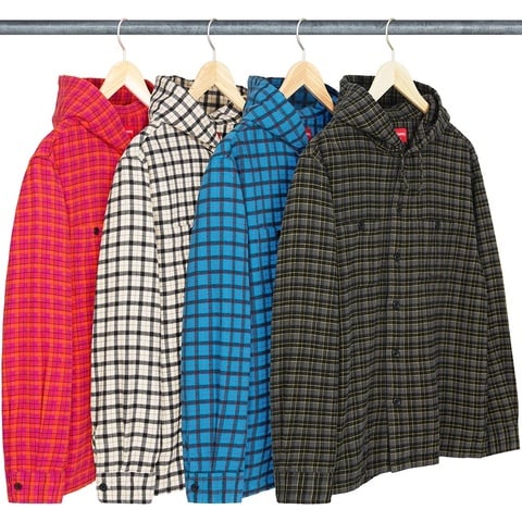Mini Plaid Hooded Shirt - spring/summer 2022 - Supreme