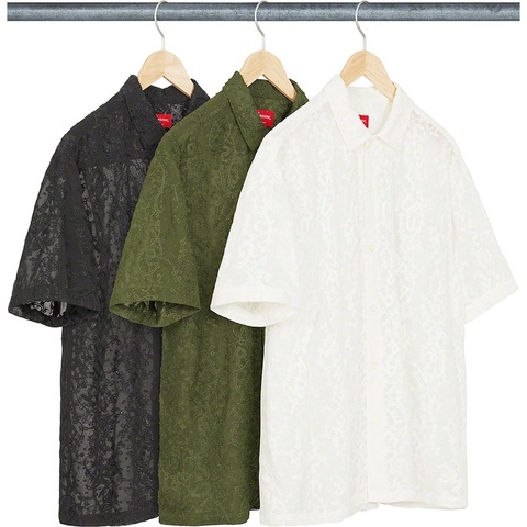 トップス Supreme Chainstitch Chiffon S/S Shirt Chainstitch Chiffon S/S Shirt - spring/summer 2022 - Supreme