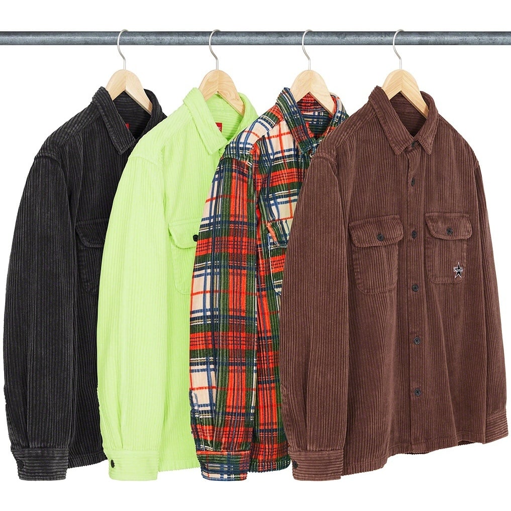 Supreme Corduroy Shirt (spring/summer 2022) - $138.00