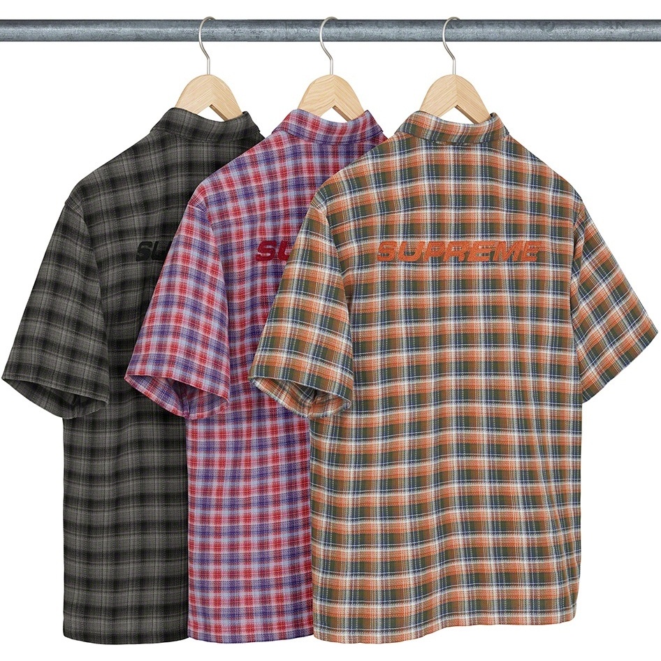 Plaid S/S Shirt - spring/summer 2022 - Supreme