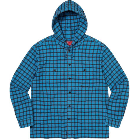 Supreme Mini Plaid Hooded Shirt - Colorway