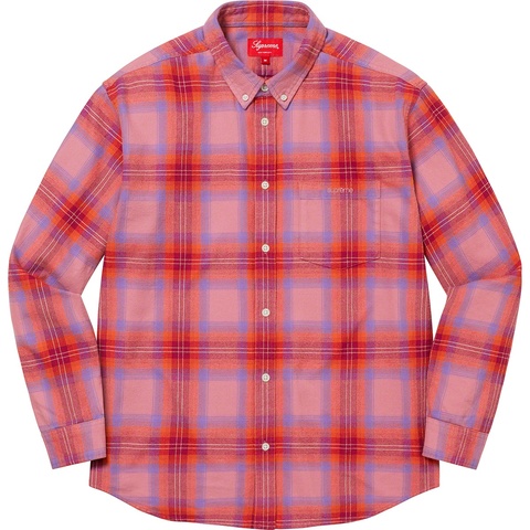 Supreme Brushed Plaid Flannel Shirt - Colorway