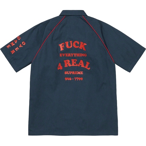 Supreme Fuck Everything S/S Work Shirt - Colorway