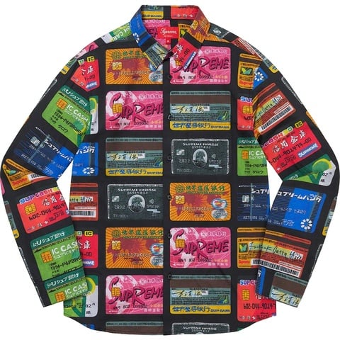 Supreme Credit Cards Shirt - $148.00