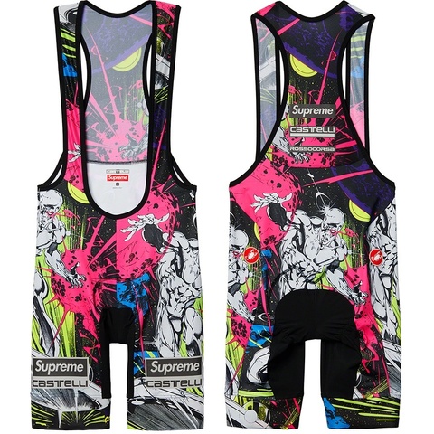Supreme Supreme®/Castelli Silver Surfer Cycling Bib Short - $198.00