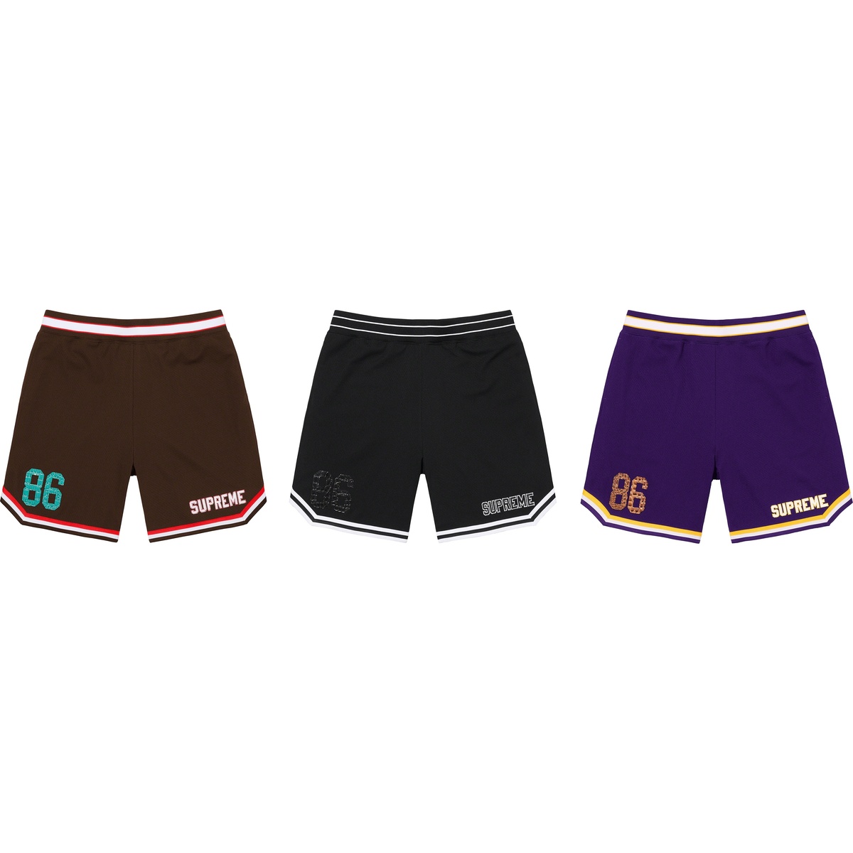 Supreme Faux Croc Basketball Short (spring/summer 2022) - $110.00