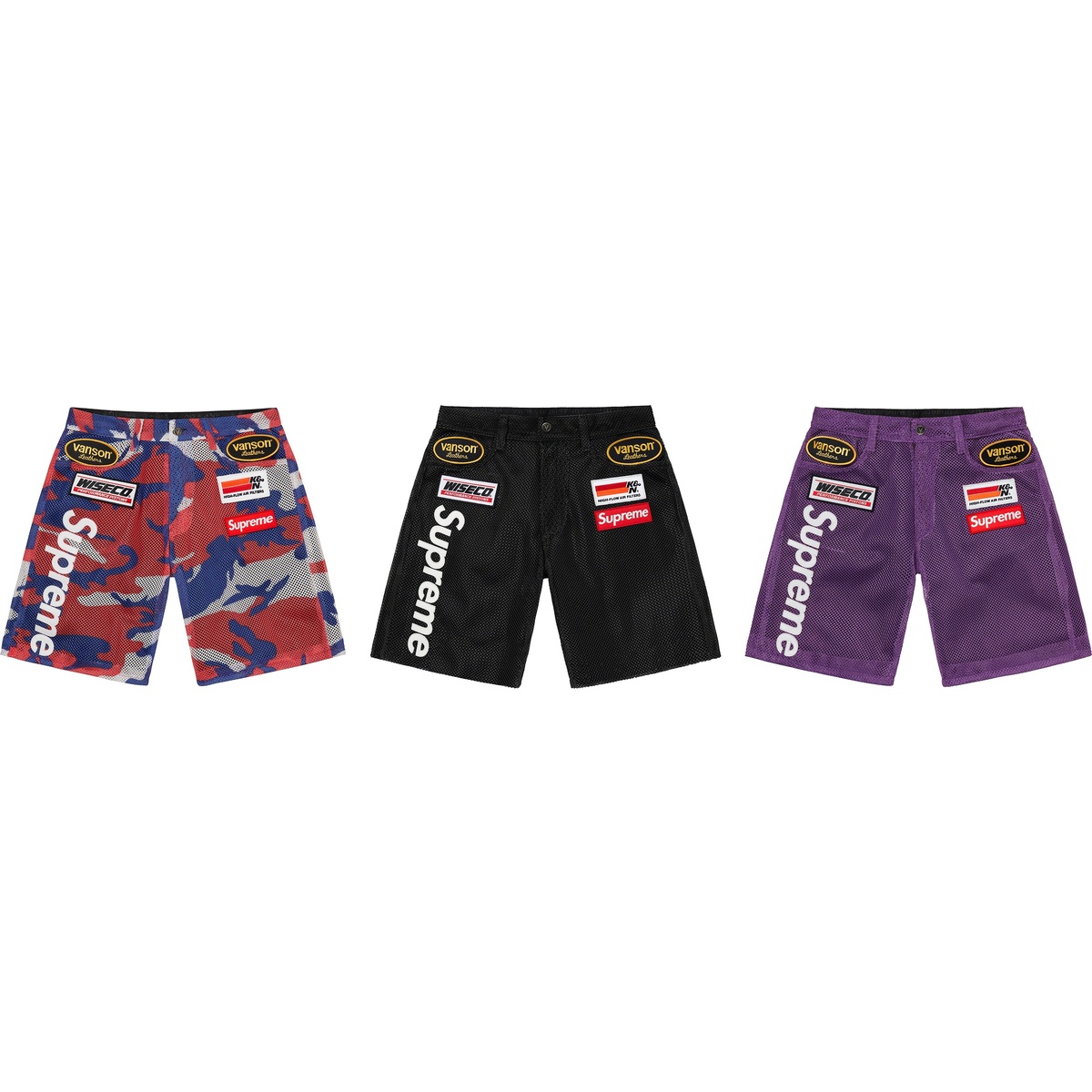 Supreme®/Vanson Leathers® Cordura® Mesh Short - Supreme
