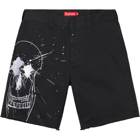 Supreme Ralph Steadman Skull Work Short - Colorway