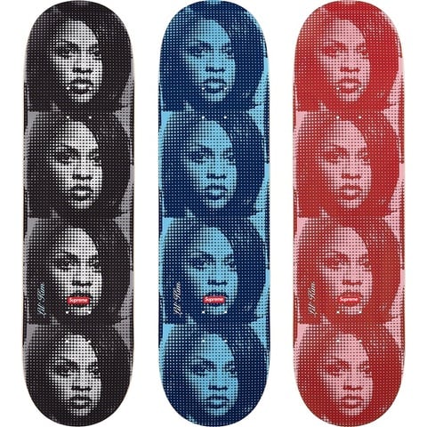 Supreme Lil' Kim スケートボード レッド Lil Kim Skateboard - spring/summer 2022 - Supreme