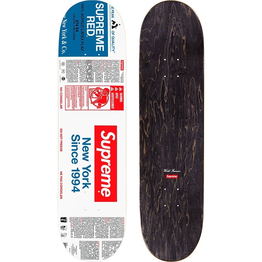 Paint Skateboard - spring/summer 2022 - Supreme Paint Skateboard - spring/summer 2022 - Supreme
