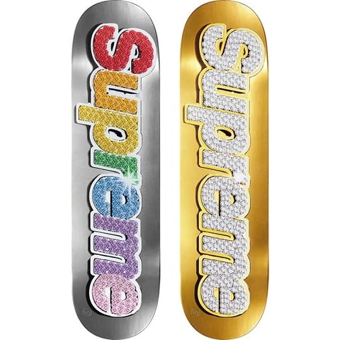 Bling Box Logo Skateboard - spring/summer 2022 - Supreme