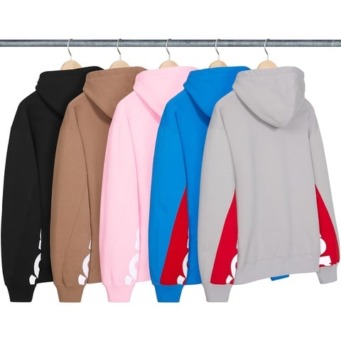 Supreme Cropped Panels Hooded Sweatshirt - $158.00