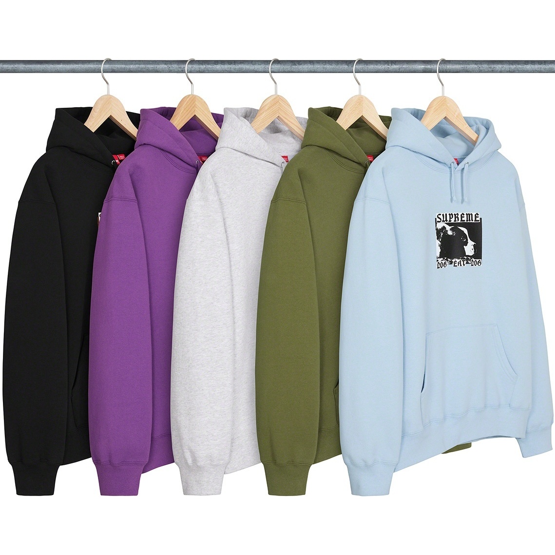 Dog Eat Dog Hooded Sweatshirt - spring/summer 2022 - Supreme