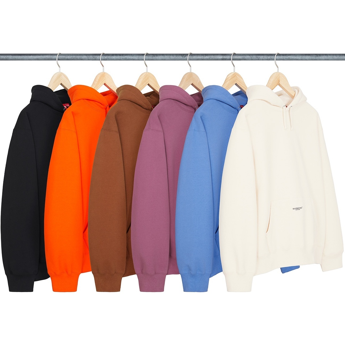 Micro Logo Hooded Sweatshirt - spring/summer 2022 - Supreme