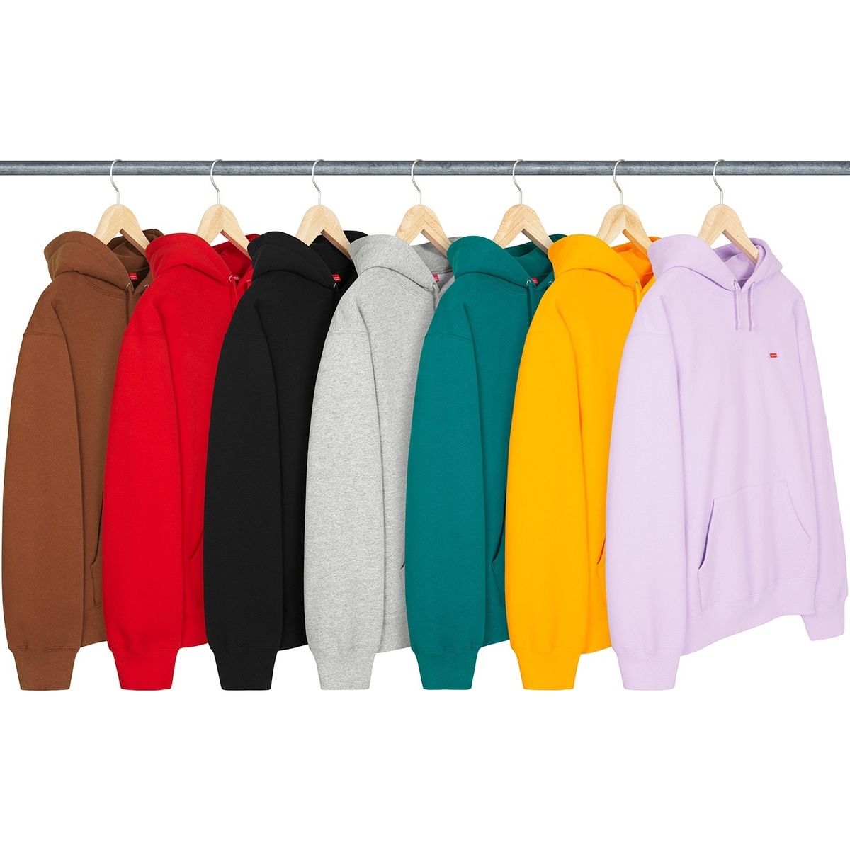 トップス supreme Enamel Small Box Hooded Enamel Small Box Hooded Sweatshirt - Supreme