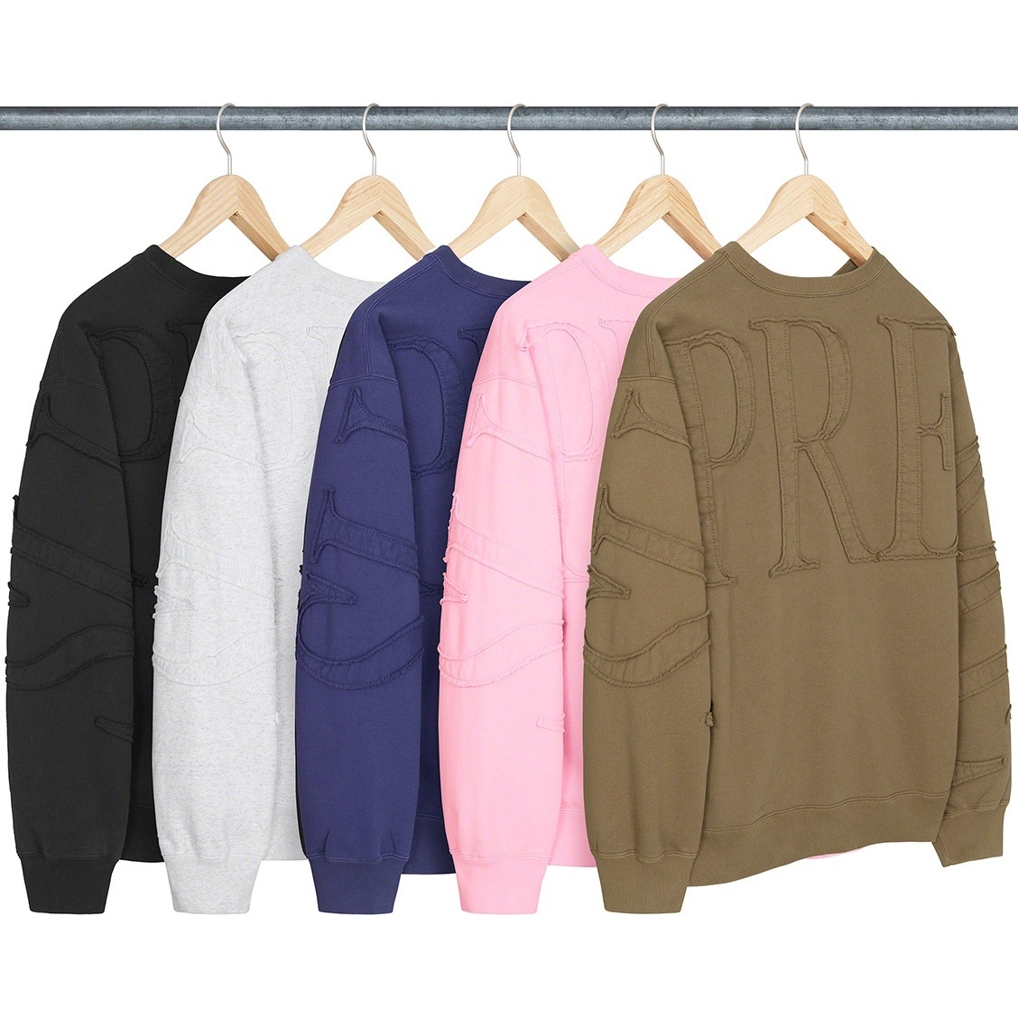 Tonal Appliqué Crewneck - spring/summer 2022 - Supreme