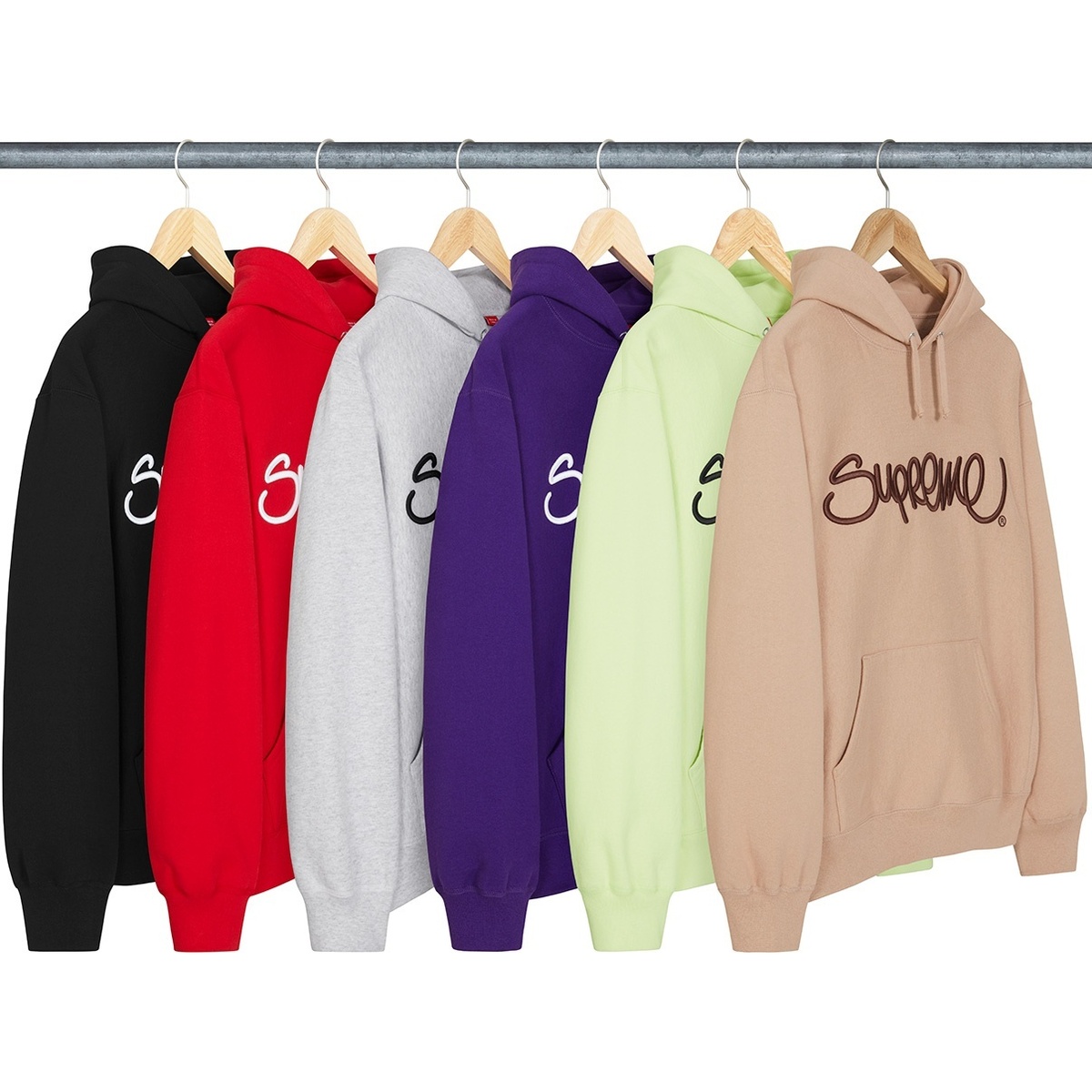 トップス Supreme Handstyle Logo Hoodie 21SS L Supreme Handstyle Hooded Sweatshirt Blue xl Graffiti Hoodie | eBay
