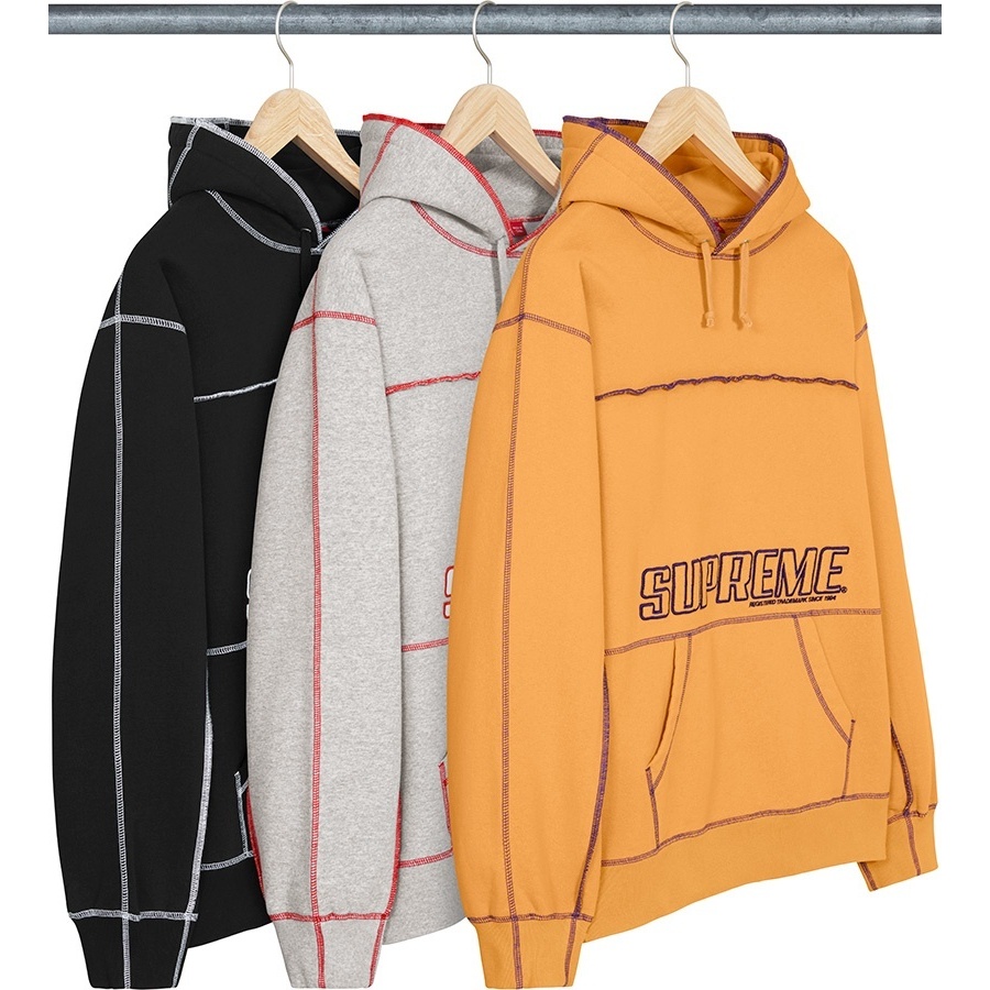 Coverstitch Hooded Sweatshirt - spring/summer 2022 - Supreme