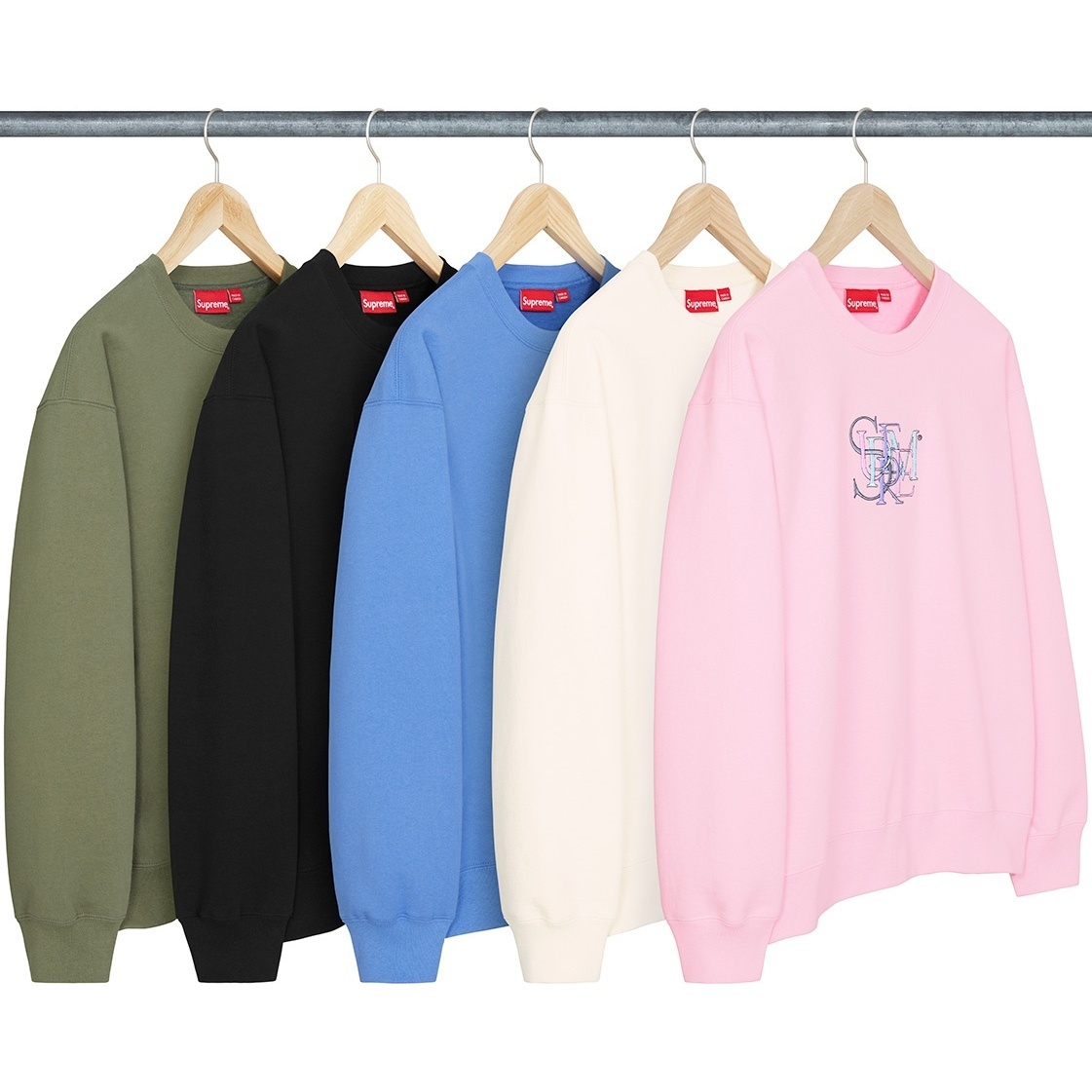 Overlap Crewneck - spring/summer 2022 - Supreme