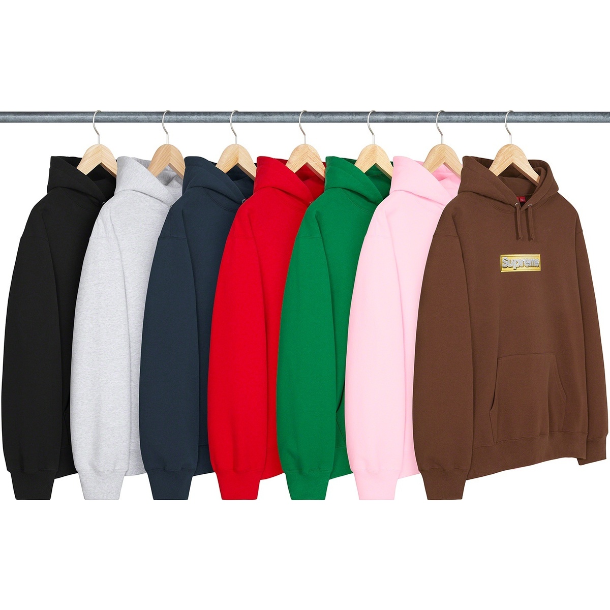 Bling Box Logo Hooded Sweatshirt - Supreme