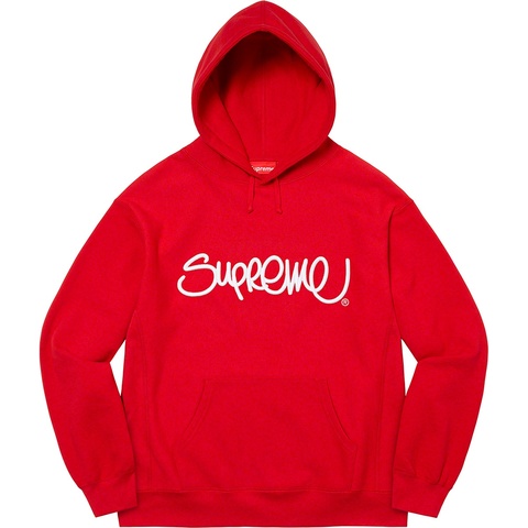Supreme Raised Handstyle フードパーカー　XL Raised Handstyle Hooded Sweatshirt - Supreme