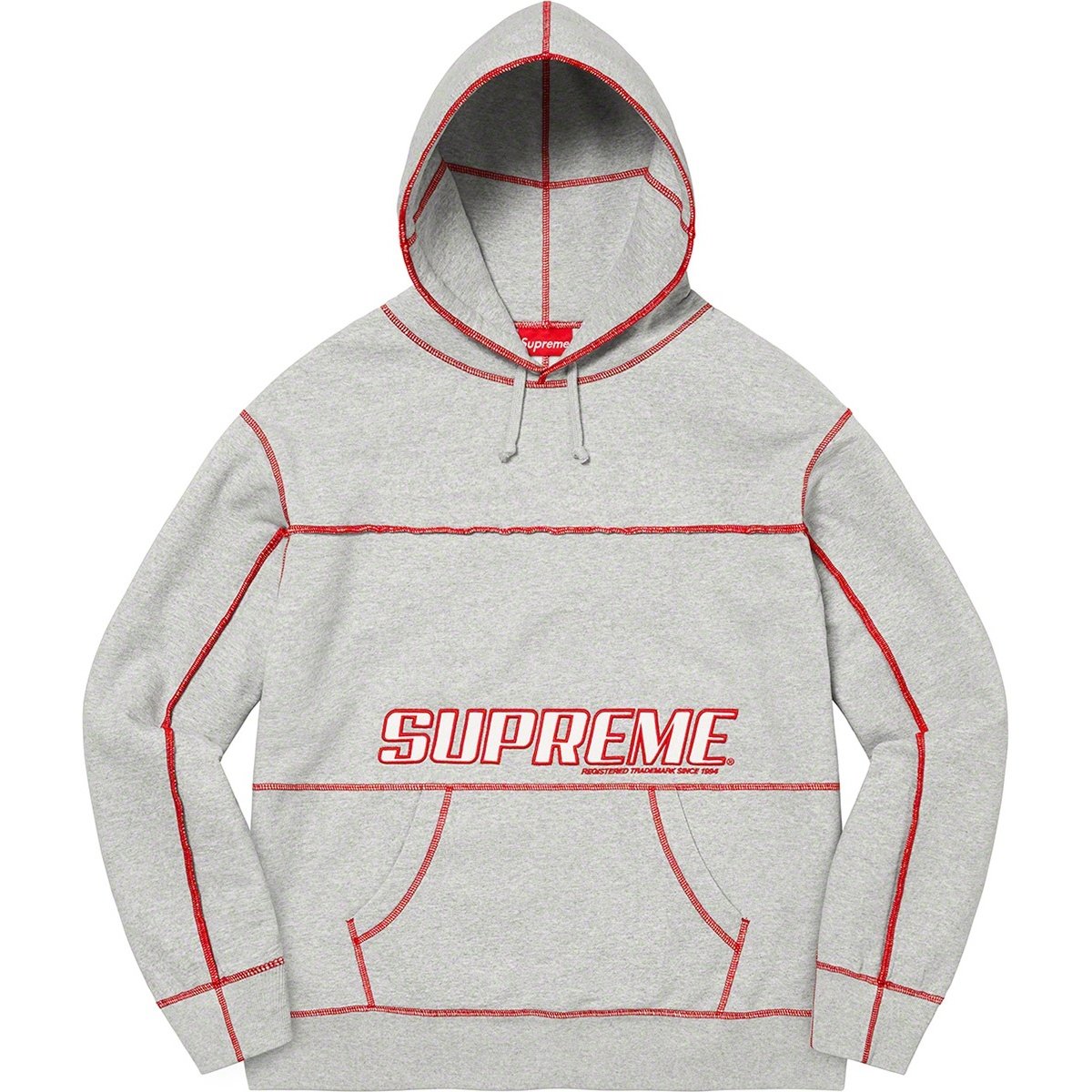 Supreme Coverstitch Hooded Sweatshirt (SS22) - $158