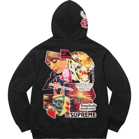 Supreme Instant High Patches Hooded Sweatshirt - Colorway