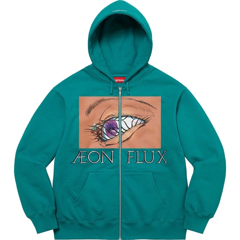 Supreme Aeon Flux Zip Up Hooded Sweatshirt - Colorway