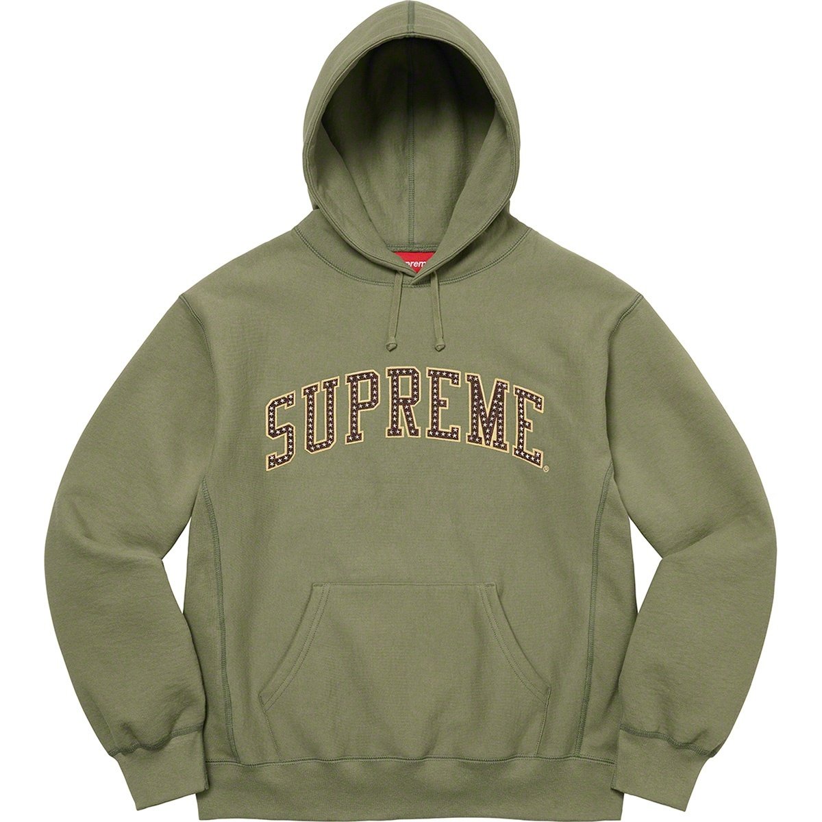 Supreme Stars Arc Hooded Sweatshirt (SS22) - $168