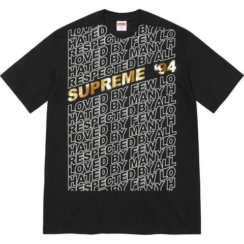 Supreme Respected Tee - $40.00