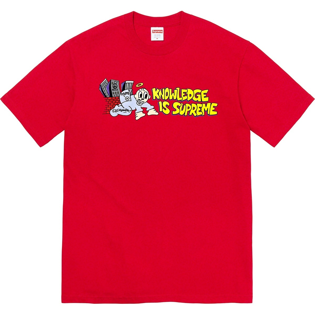 Supreme Knowledge Tee (spring/summer 2022) - $40.00