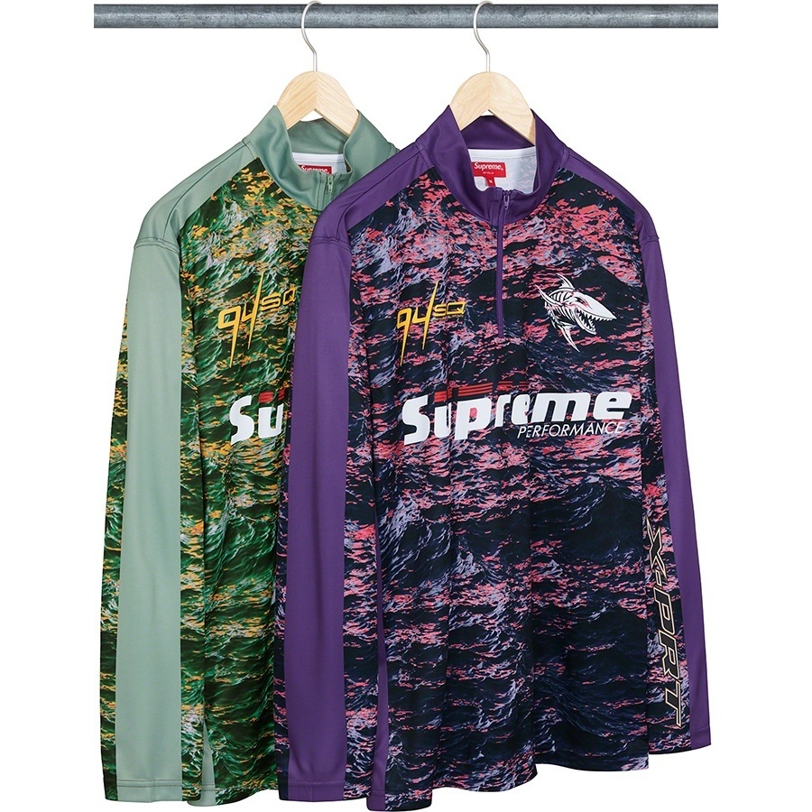 supreme 花柄サマール Waves Zip Pullover - spring/summer 2022 - Supreme