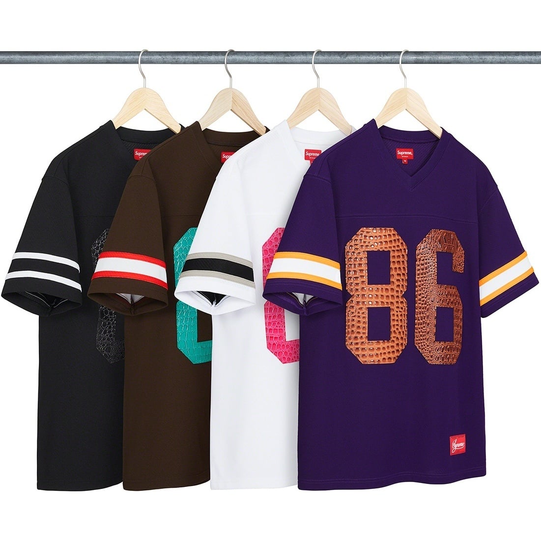 Faux Croc Football Jersey - SupremeCommunity