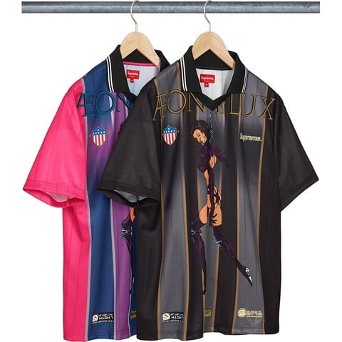 ウェア Supreme Aeon Flux Soccer Jersey 22ss Aeon Flux Soccer Jersey - spring/summer 2022 - Supreme