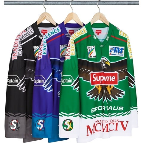 Eagle Hockey Jersey - spring/summer 2022 - Supreme