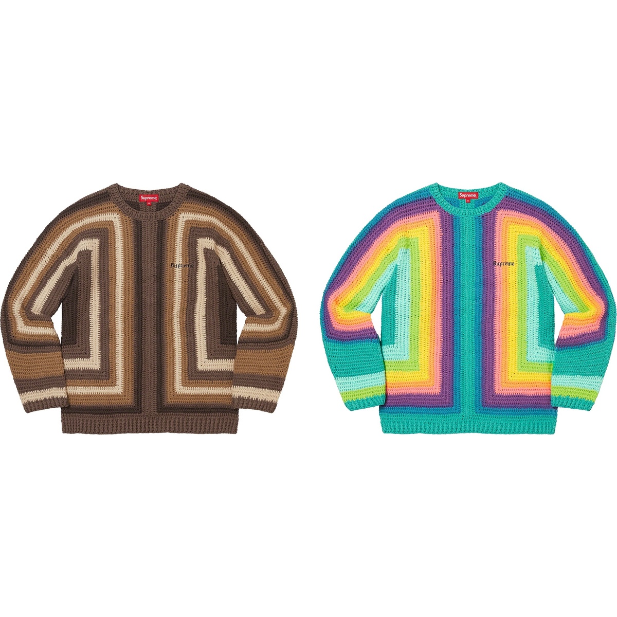 Hand Crocheted Sweater - spring/summer 2022 - Supreme