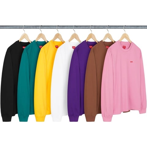 Supreme Small Box L/S Tee - $68.00